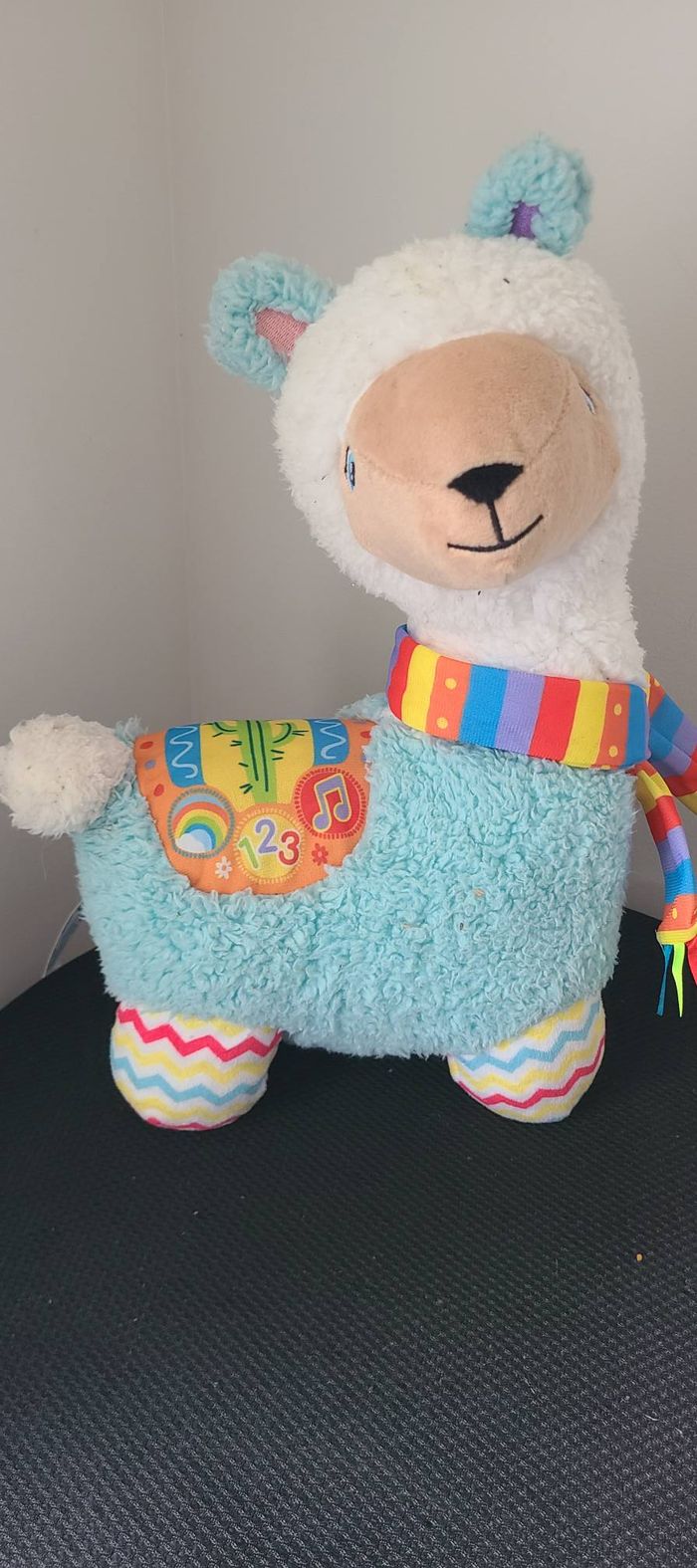 Clementoni  Interactive Llama Peluche Multicolore