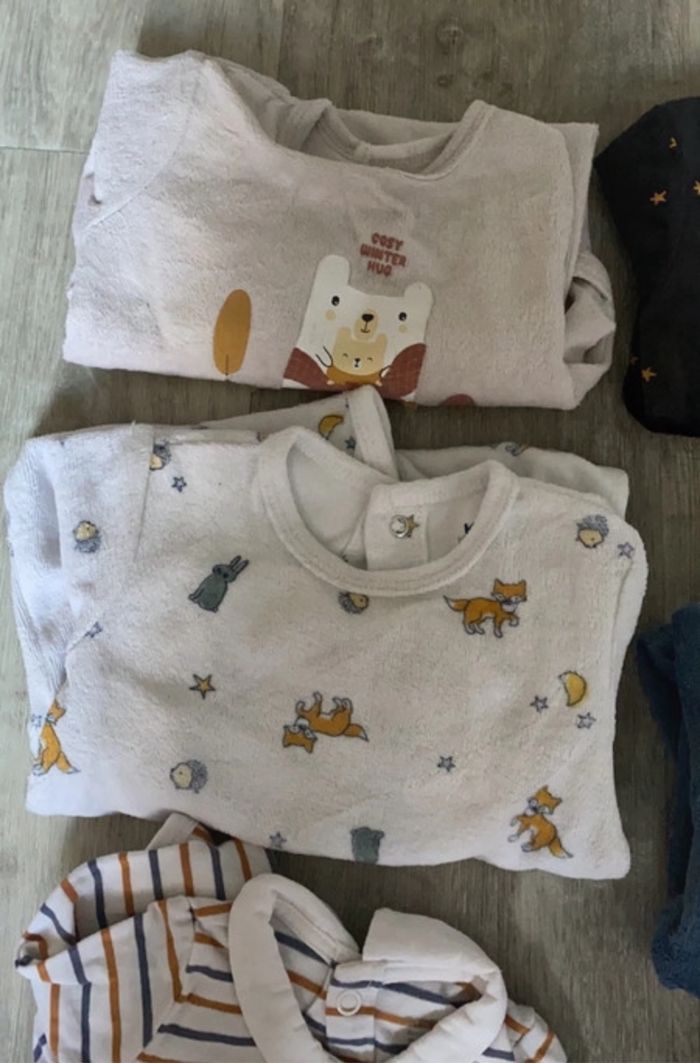 Lot pyjamas bébé - photo numéro 2
