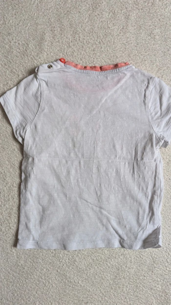 Lot 2 t-shirts 18 mois manches courtes - photo numéro 5