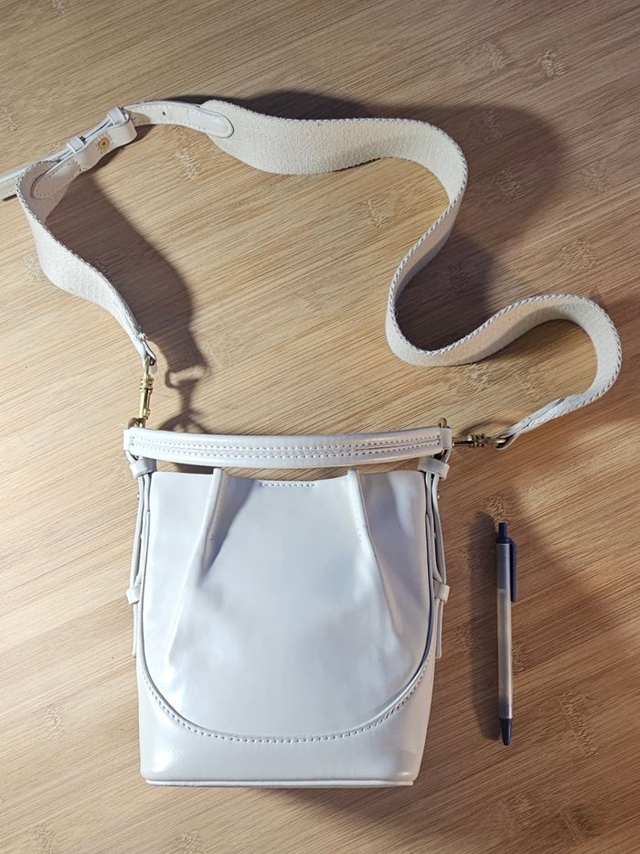 Sac Zara blanc crème - photo numéro 7