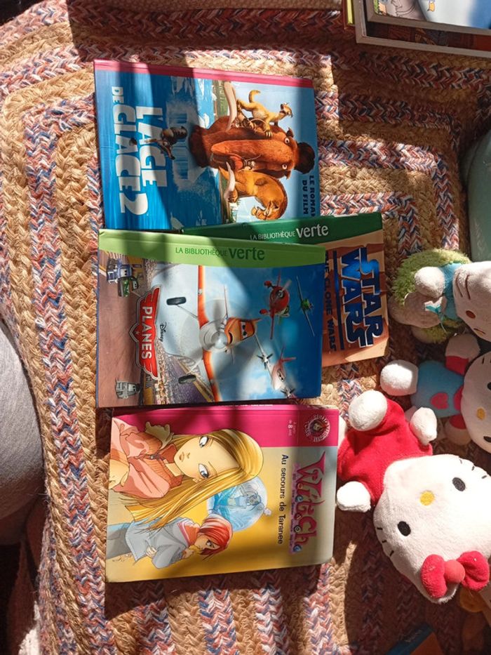 Lot de 4 livres jeunesse 8 ans