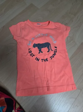 Tee shirt 3-4ans fille zeeman