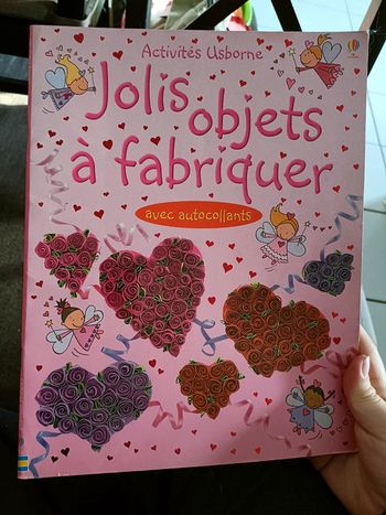 Livre activités jolis objets a fabriquer