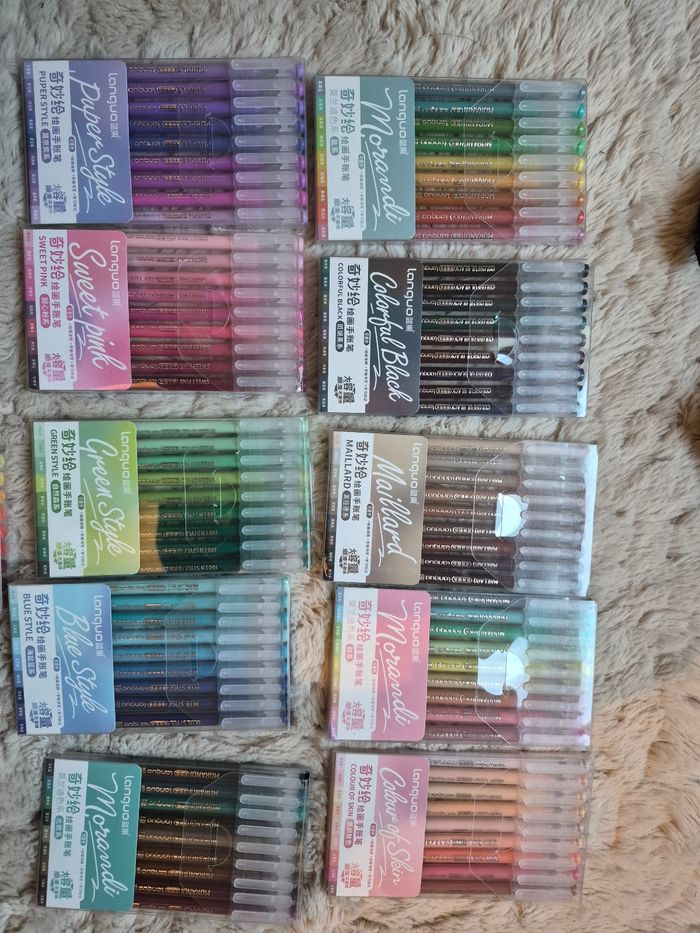 13 paquet de Pen gel languo - photo numéro 2