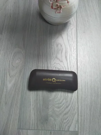 Boite à lunette marron Etnia