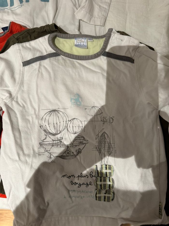 Lot de 10 t-shirt manches longues - photo numéro 10