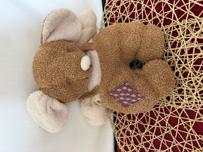 Vintage doudou peluche lapin Jemini - photo numéro 6