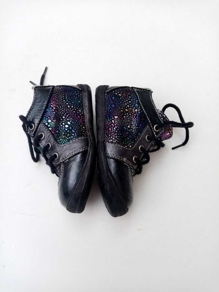 Chaussure/bottine noir /multicolore, T22, Bellamy