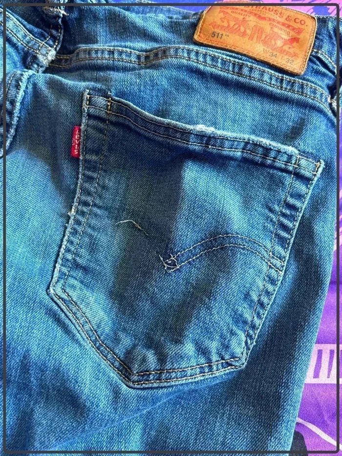 Jeans levi's homme troué taille 44 - photo numéro 9