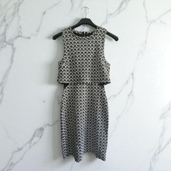 Robe blanche à motifs | Tally Weijl | 36