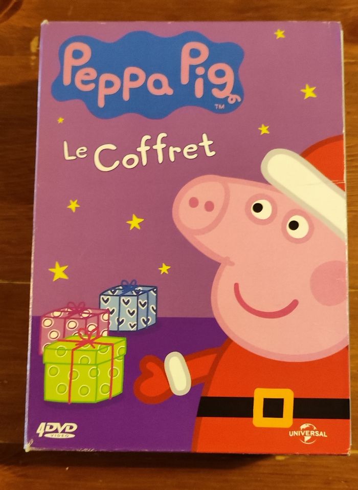 Coffret 4 DVD Peppa Pig
