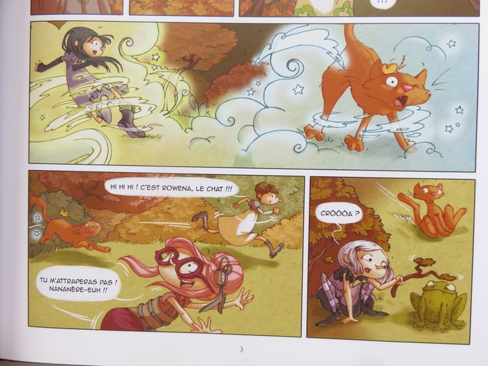 BD 8-12 ans : Sorcières sorcières tome 1. Le mystère du jeteur de sort (par Chamblains & Thibaudier) - photo numéro 3