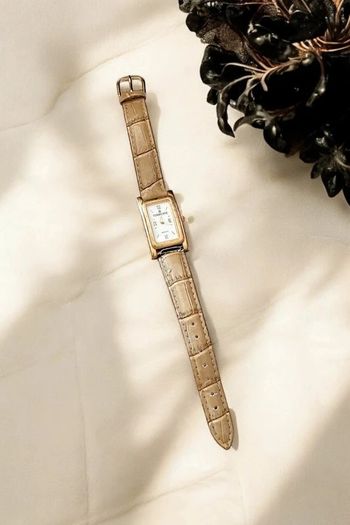 Magnifique montre vintage en cuir Torrente