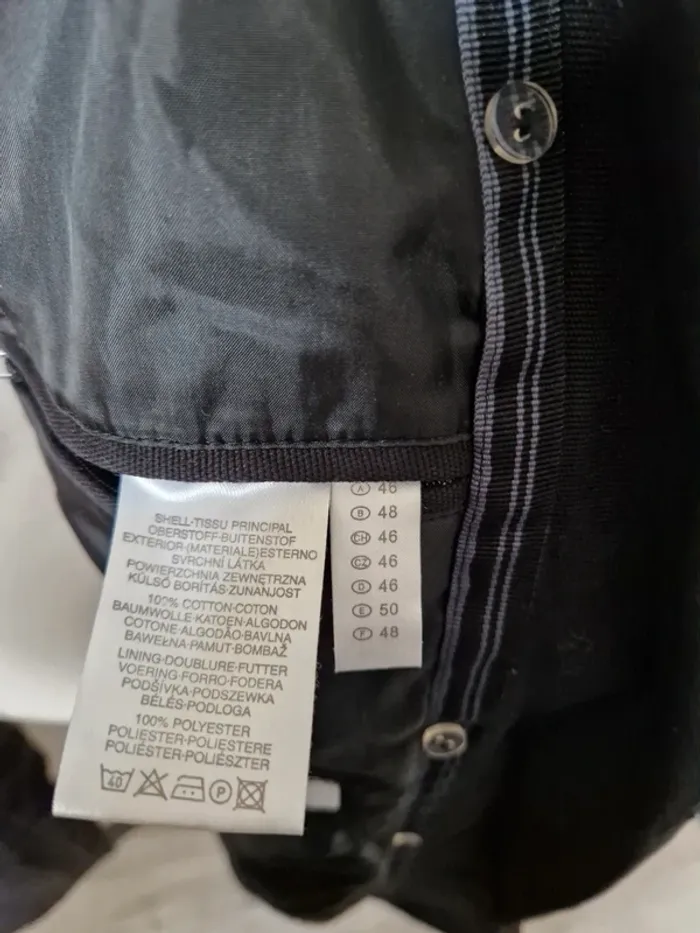 Manteau trench noir femme c&a taille 48 - photo numéro 8