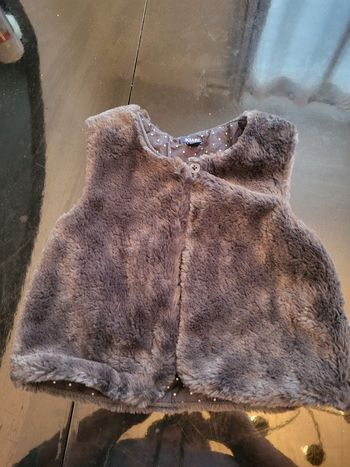 Bolero gris kiabi 2 ans