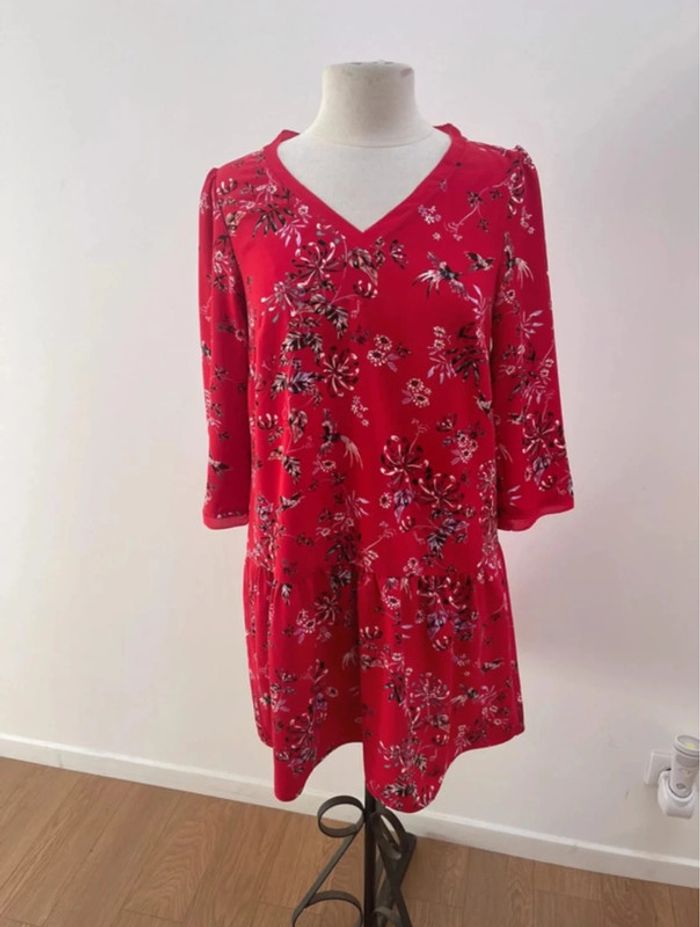 Superbe robe fleurie fluide Promod 🌸