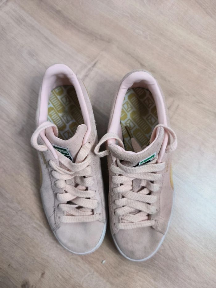 Basket Puma suede rose T37 - photo numéro 7