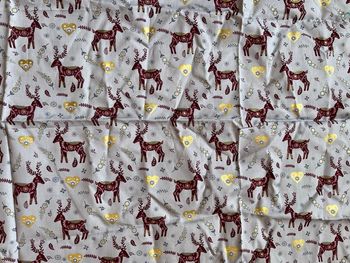 Tissu imprimé de Noël
