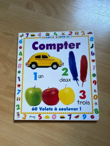 Livre à compter avec rabats