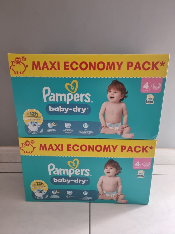 Pampers taille 4