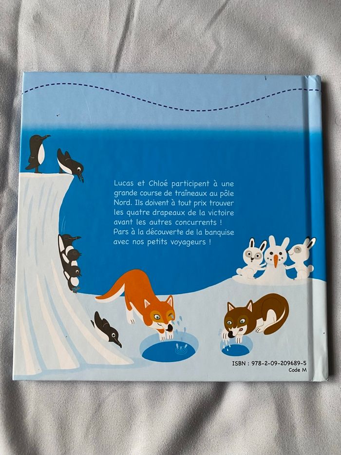 Livre Nathan : La course sur la banquise - photo numéro 2