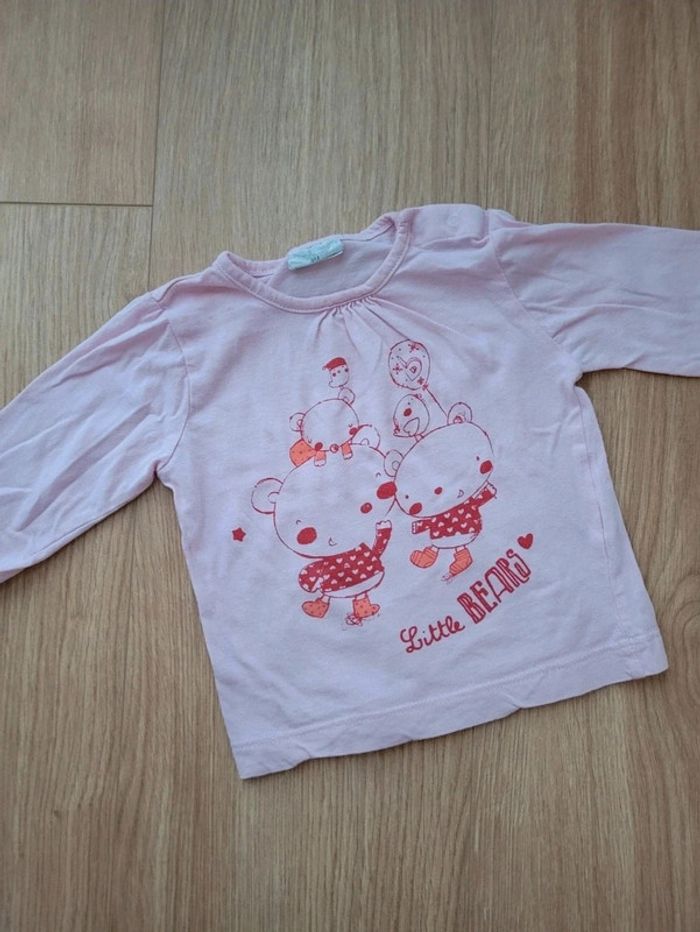 T-shirt fille 9 mois