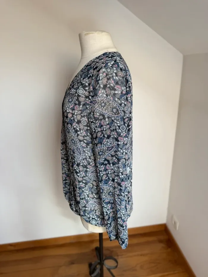 Superbe blouse fluide fleurie Esprit 🌸 L 40 - photo numéro 5