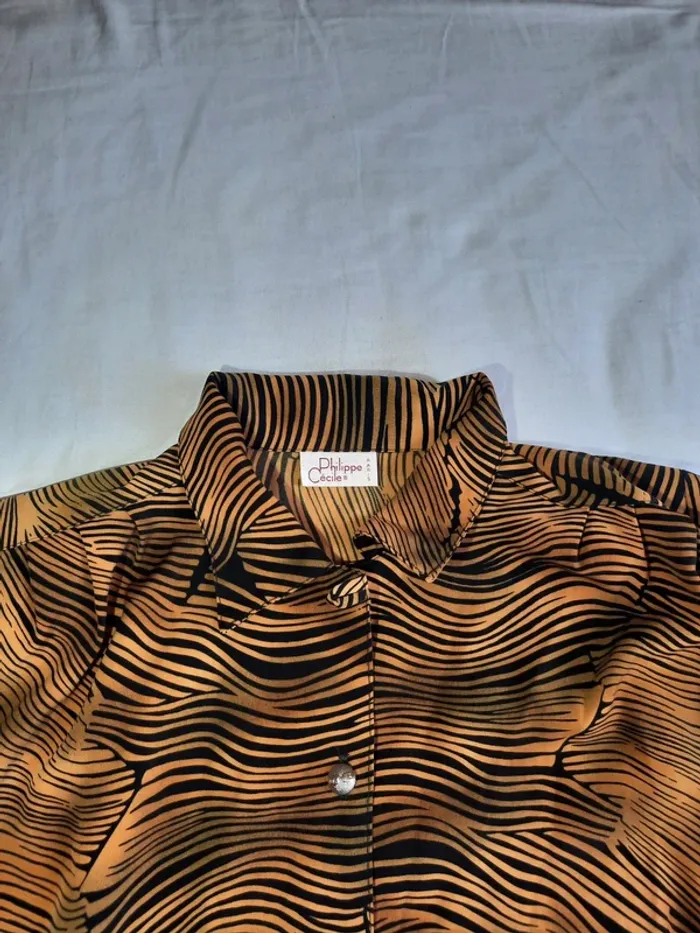Chemise vintage philippe cecile - photo numéro 4