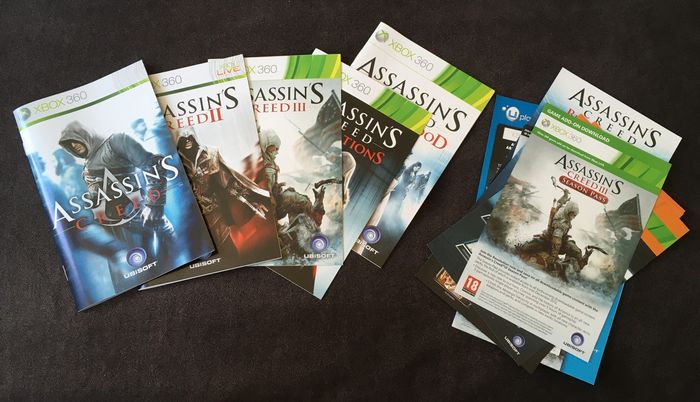 Boitier Assassin's Creed Anthology sur Xbox 360, sans jeux - photo numéro 5