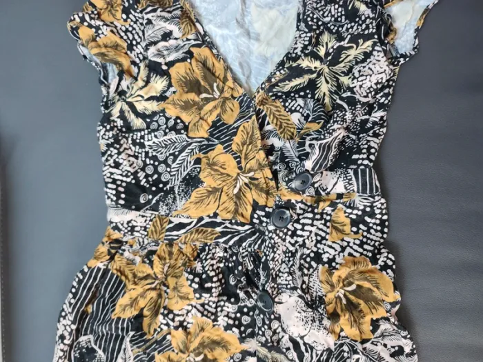 Robe longue femme portefeuille promod taille 42 - photo numéro 4