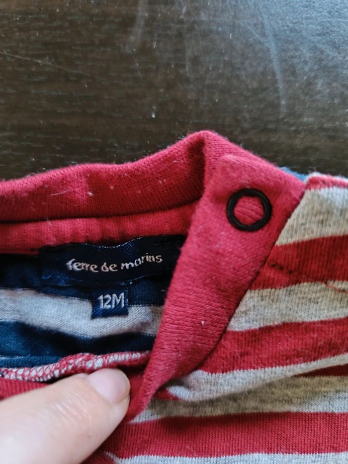 Haut TERRE DE MARINS - Taille 12 MOIS - photo numéro 5