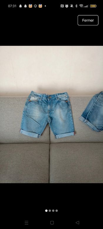 Short taille 12 ans creeks