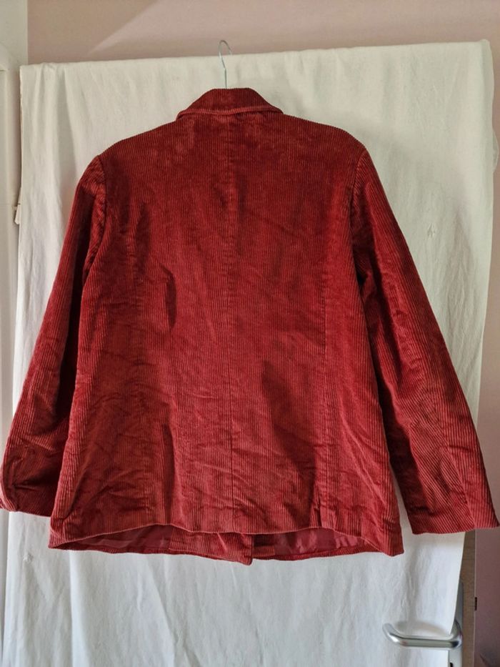 Veste velours côtelé kiabi - photo numéro 2