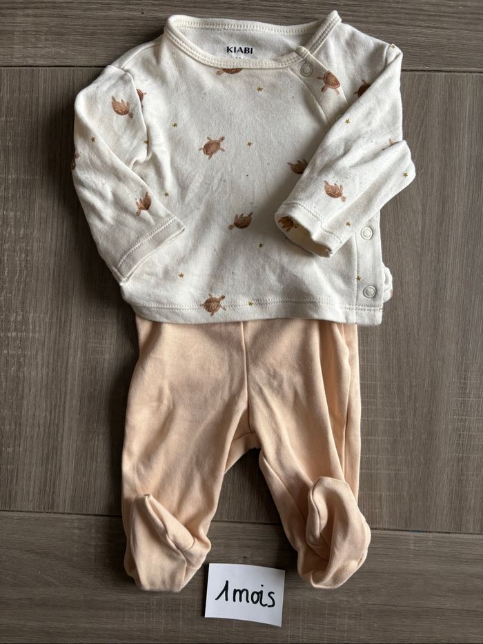 Ensemble pyjama 2 pièces Kiabi 1 mois