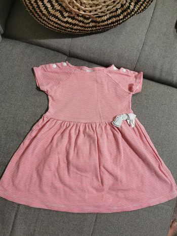 Robe marinière Petit Bateau 18m