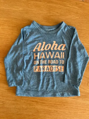 T-shirt manche longue Aloha 3 ans