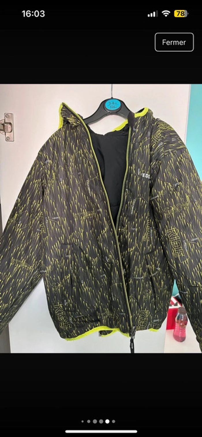 Blouson de ski garçon réversible décathlon 10 ans - photo numéro 6