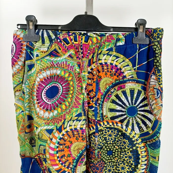 Pantalon fluide coloré imprimé mandala Daphnea Taille S A391 - photo numéro 2