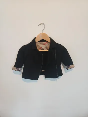 Veste burberry -6 mois- Noir