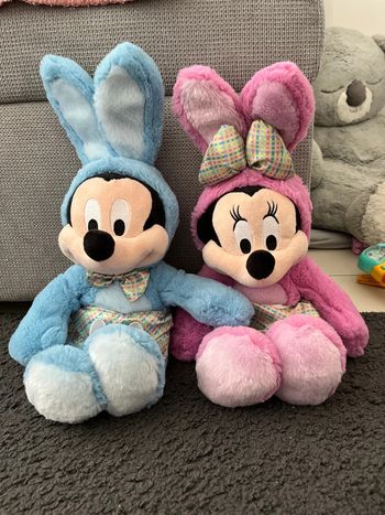 Mickey et Minnie de Pâques