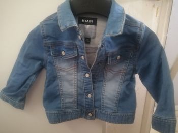 Veste en jean 18 mois fille