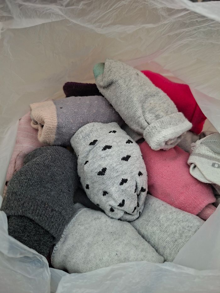 Lot de chaussettes  différentes taille
