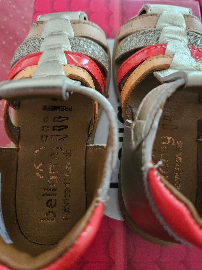 Lot de 2 paires de sandales Bellamy T.22 - photo numéro 2