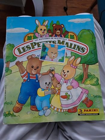 RARE Album complet Panini Les Petits Malins les Aventures de Malinville stickers collection