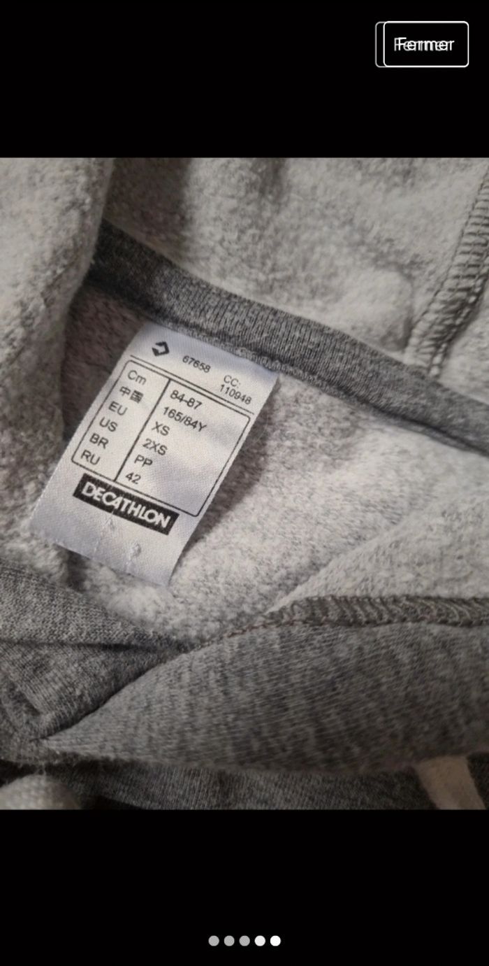 Pull sweat à Capuche fille - photo numéro 4