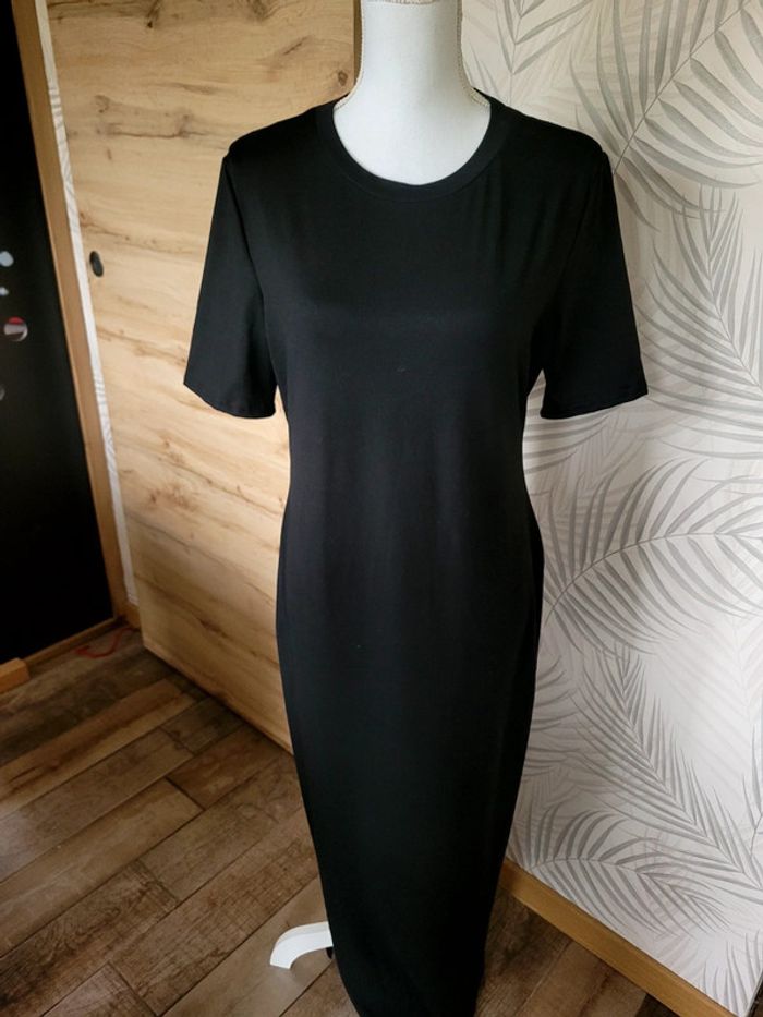🖤Robe longue noire - Taille L - Femme - photo numéro 3