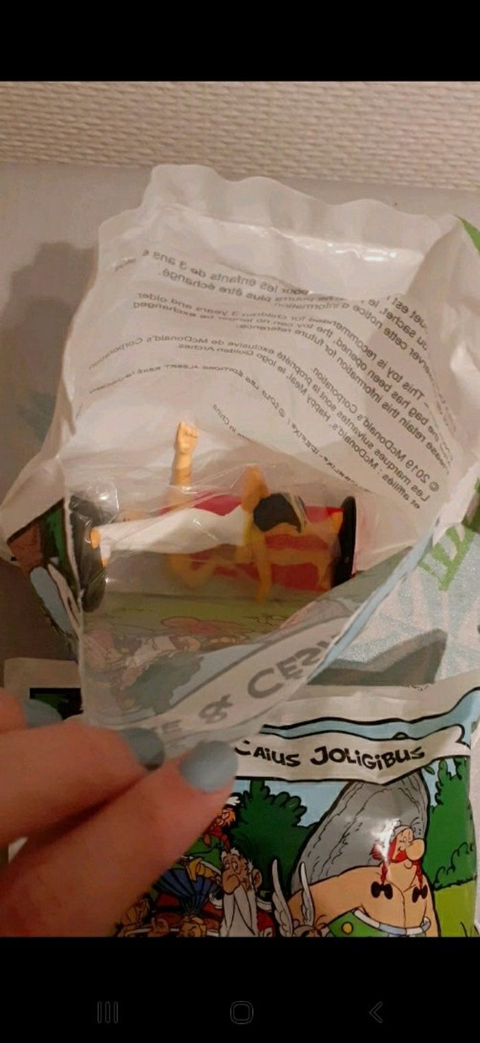#lot 8 figurines Astérix McDonald 2019 - photo numéro 6