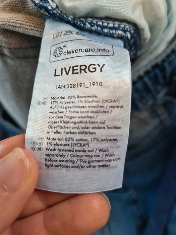 Short jeans taille élastiquée Fr 38 - photo numéro 10