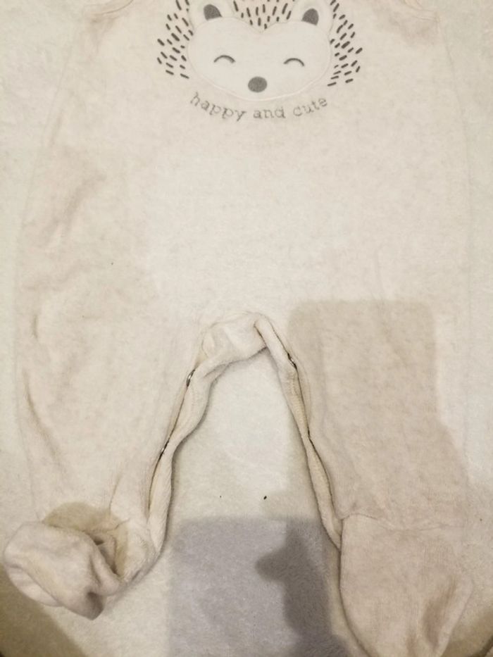 Lot de 2 pyjamas assortis renard herisson - photo numéro 7