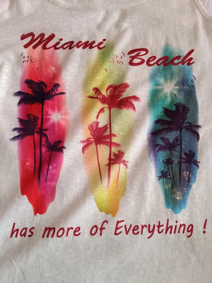 Débardeur Miami Beach T. 42/44 Tissaia - photo numéro 2